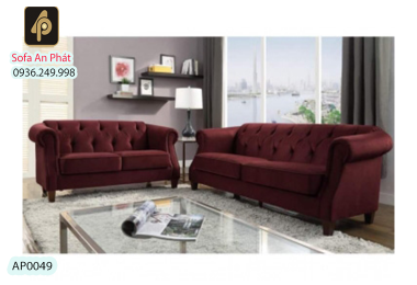 Sofa văng nỉ mã AP0049