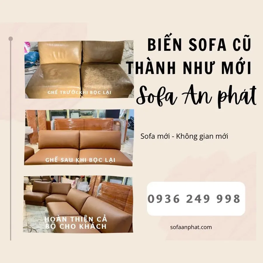 Dịch vụ bọc lại ghế sofa 